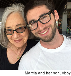 marcia falk and her son Abby